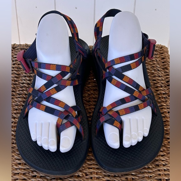 Chaco Women’s ZX/2‎ Dual Adjustable Straps Cushioned Sandal Pixel Shadow Size 10 - Picture 2 of 11